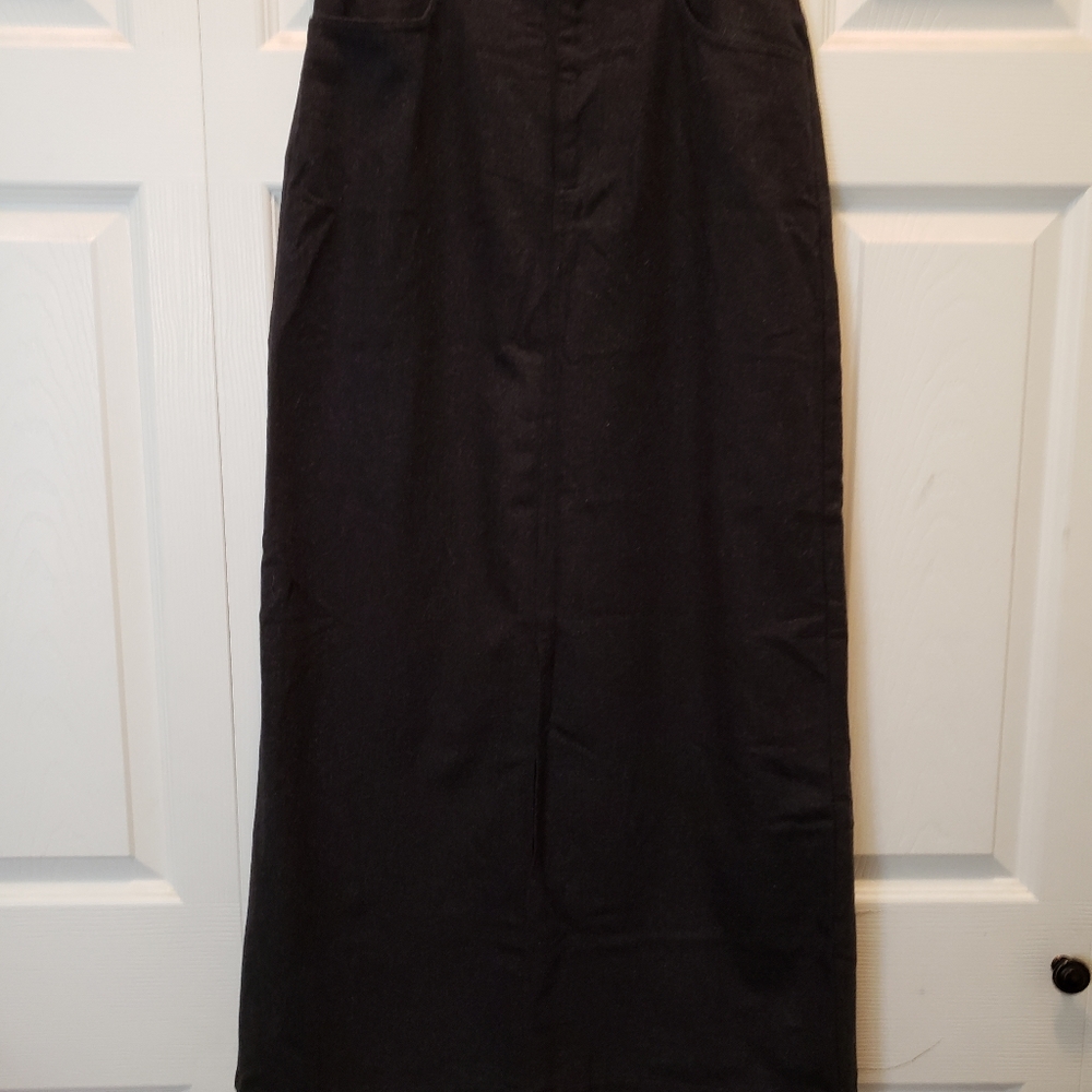 Eddie Bauer 1920 Calf Lenght Lined Black Skit